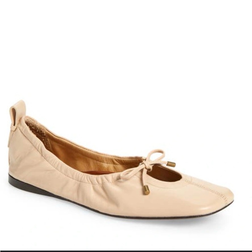 Frame Le Sunset Ballet Flat in Nude